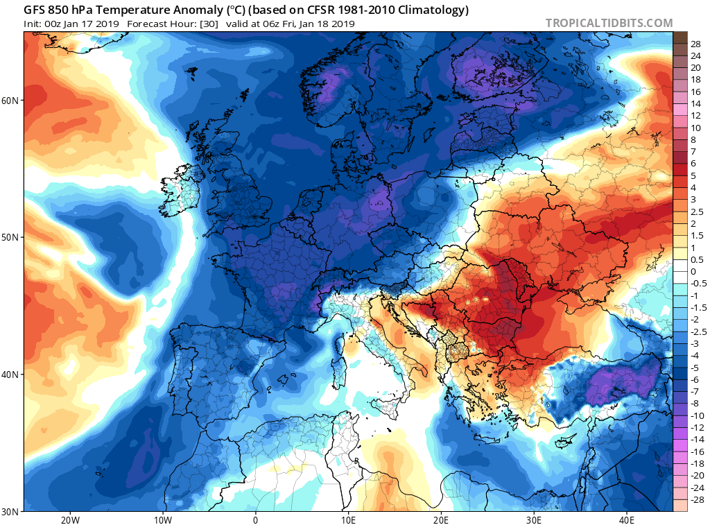 Avance Meteo: Nevadas para el Fin de Semana a la espera un importante cambio de tiempo 