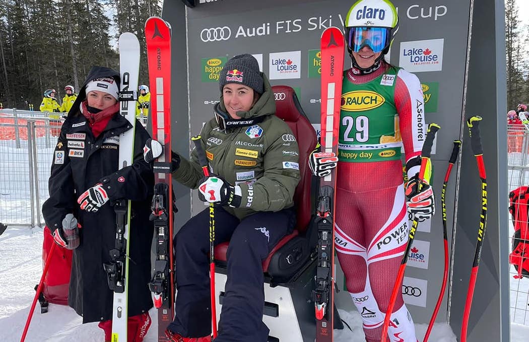 Hat-trick de Sofia Goggia en Lake Louise donde ha sumado la victoria en el Super G y dos descensos