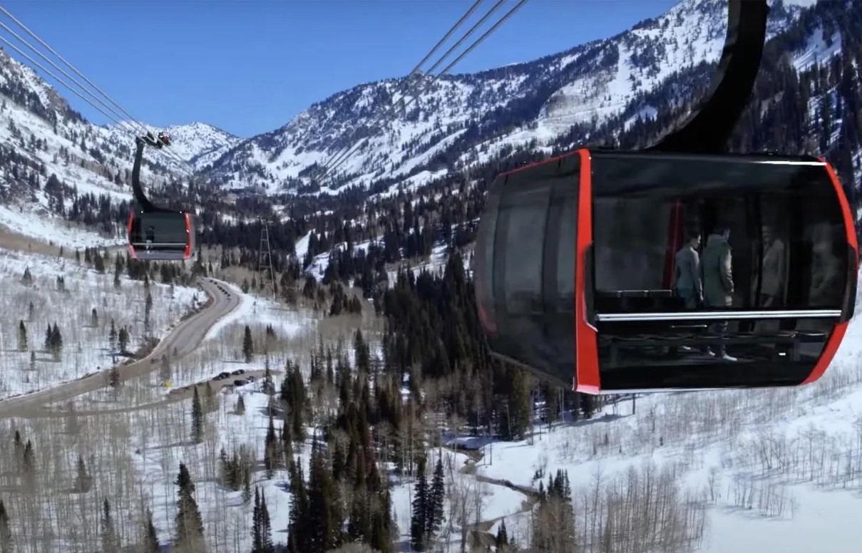 Little Cottonwood Canyon Utah tendrá su telecabina de 728 millones, pero no hay fecha