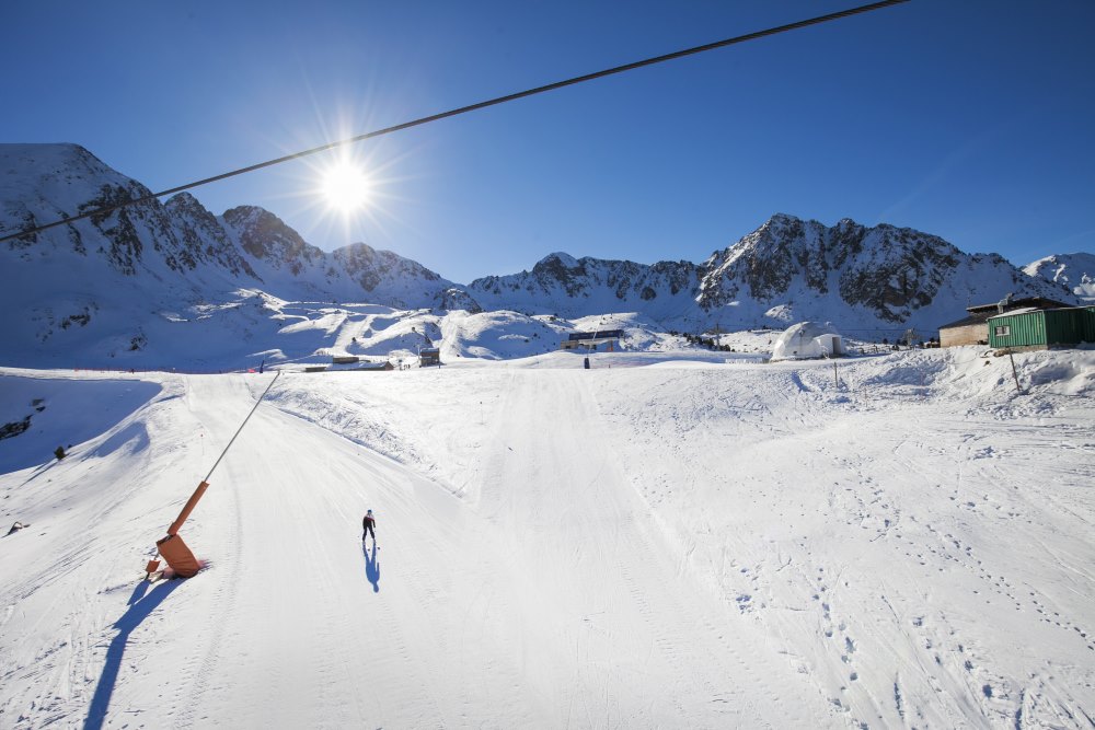 Grandvalira se presenta al fin de semana con 135 km de pistas y todos los sectores abiertos