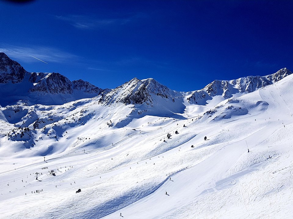 Así está Grandvalira justo antes de Semana Santa