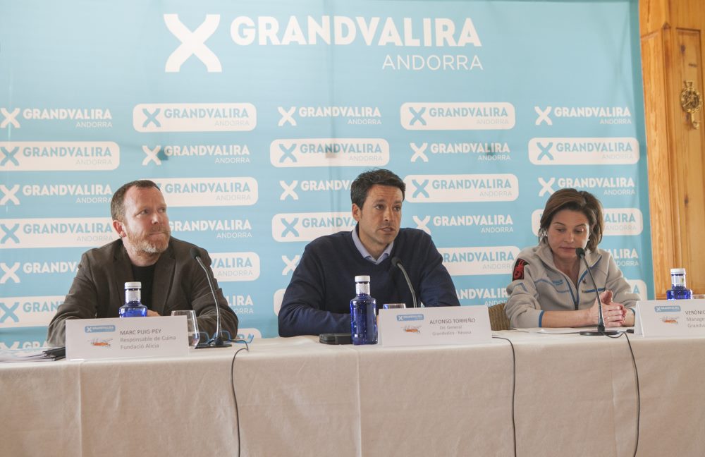 Grandvalira apuesta por la excelencia gastronómica junto a la Fundación Alícia