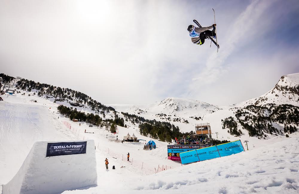 McRae Williams domina la sesión de clasificación del Grandvalira Total Fight Freeski