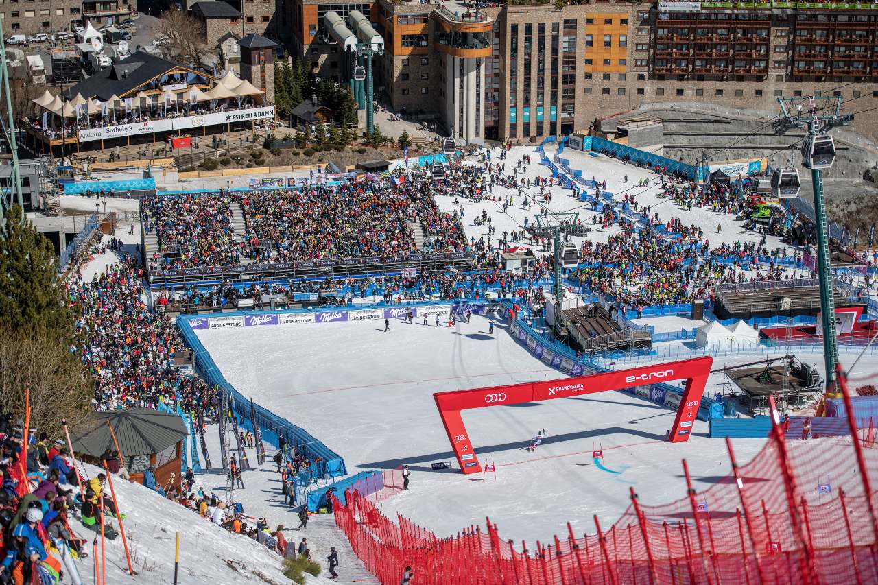 Las finales de la Copa del Mundo de esquí Andorra 2023 tendrán nueve carreras