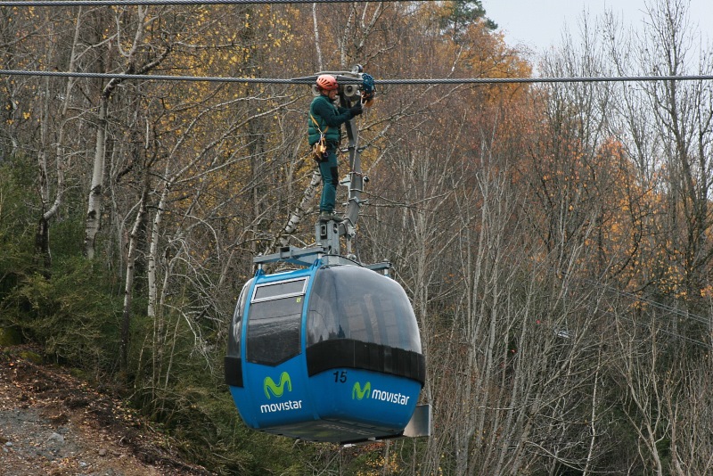 Prácticas de rescate del GREIM y de la UME en Aramón-Panticosa