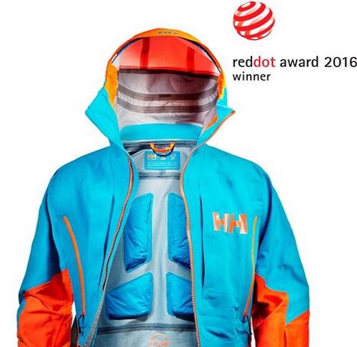 La Elevation Shell Jacket de Helly Hansen gana el premio Red Dot Design