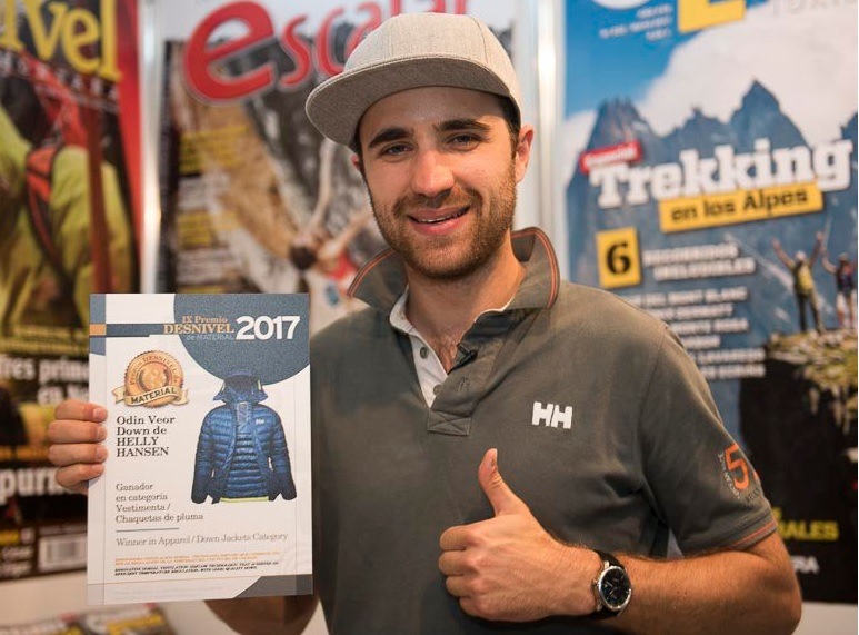 Odin Veor Down de Helly Hansen, Premio Desnivel 2017