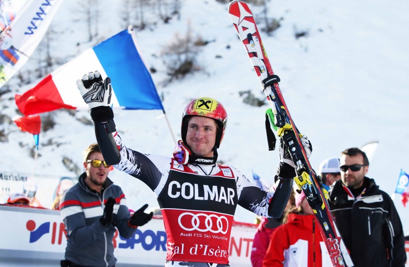 El austríaco Hirscher vence en el gigante de Val D'Isère