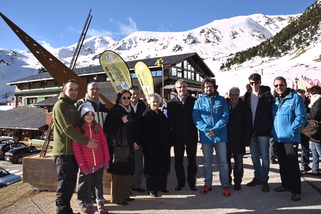 Vallter 2000 inaugura el monumento a Josep Pujol y Aulí, fundador de la estación 