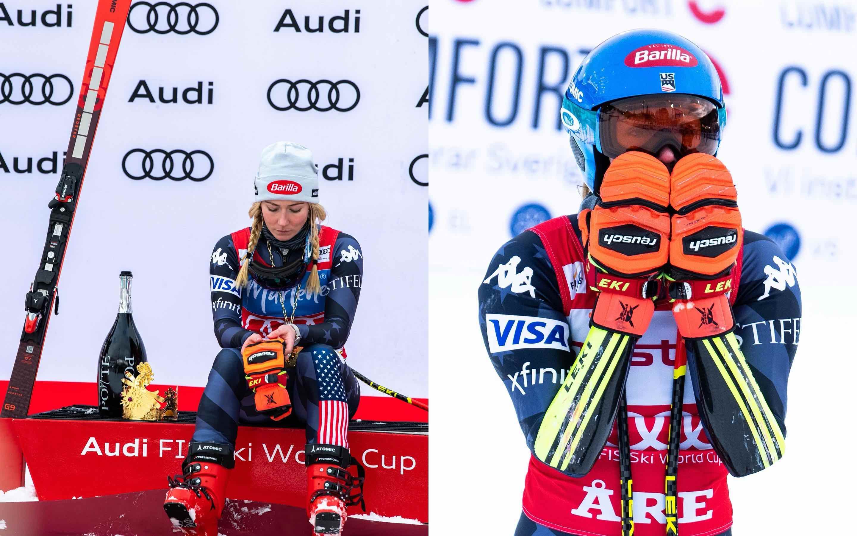 La esquiadora Mikaela Shiffrin se sincera sobre cómo lidia con la ansiedad