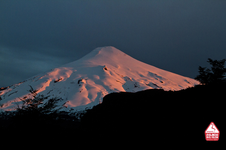 Avalancha en el Volcán Villarica