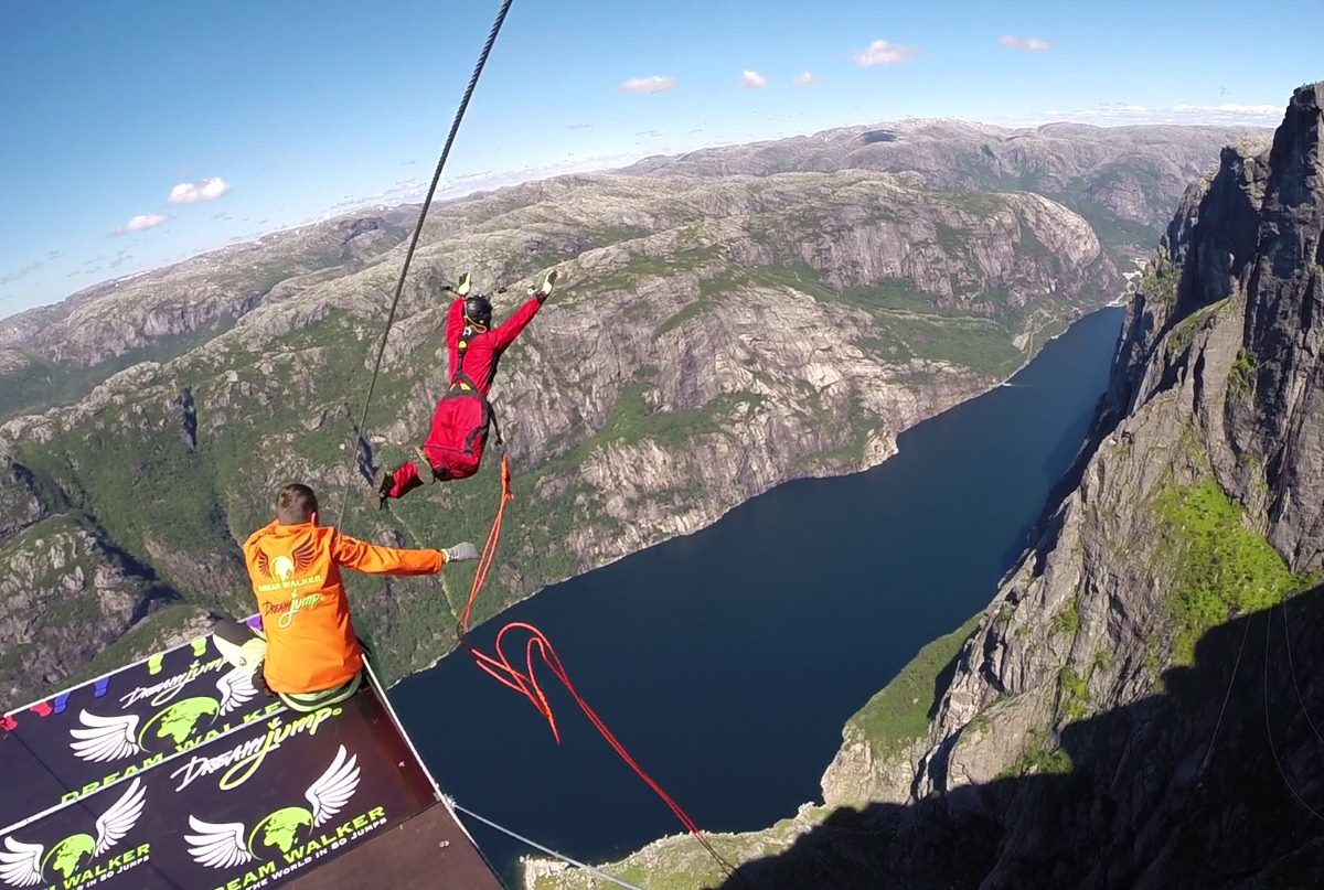 Carlos Torija, el primer español que bate el récord mundial en 'Rope jump' con 571 metros