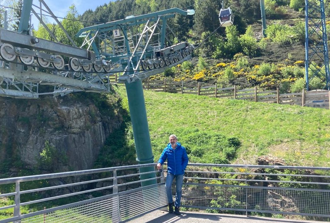 Enric Barbier: "el transporte por cable es el más seguro del mundo"