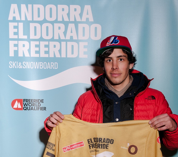 Léo Slemett durante la presentación de El Dorado 2014