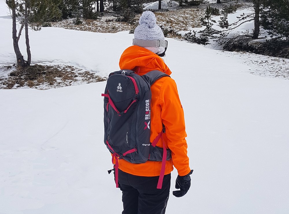 Test Mochila airbag Reactor 15 Ultralight de Arva