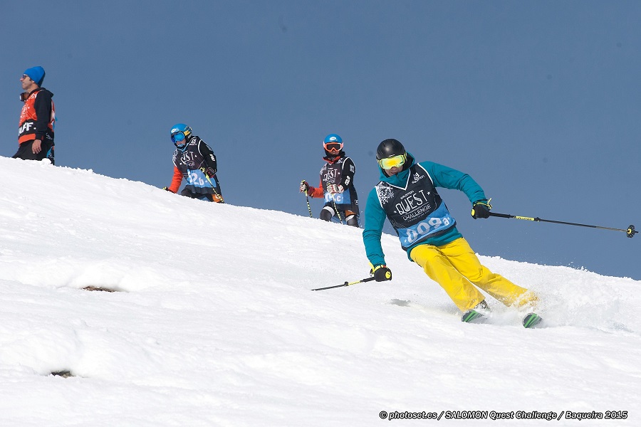 Llega a Baqueira Beret la súper-divertida carrera de nieve Salomon Quest Challenge 