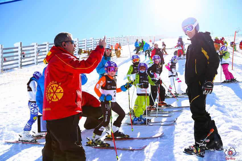 Los Campeones madrileños del futuro se enfrentan en Valdesquí a la última carrera de la Itra Ski Cup