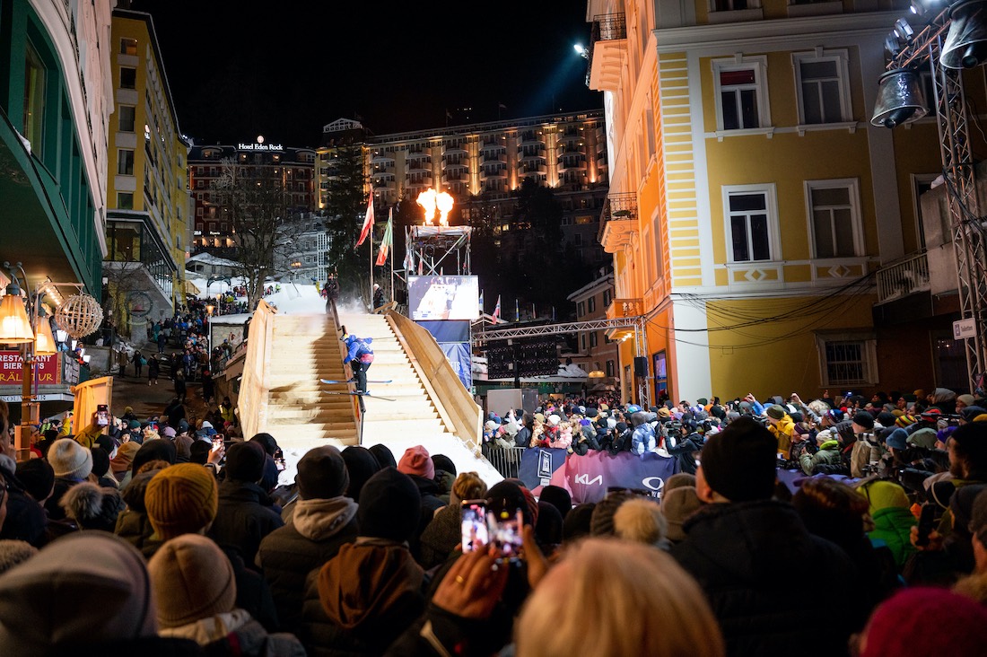 Red Bull convierte el pintoresco pueblo de Bad Gastein en un espectacular snowpark