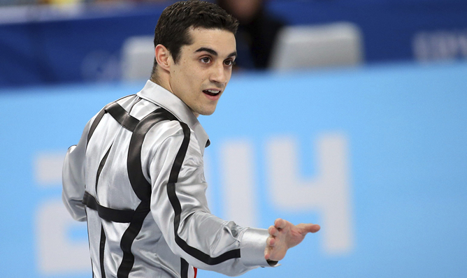 Javier Fernández rozó la medalla en patinaje artístico