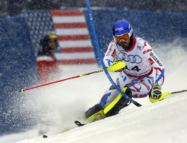 ¡Sorpresa en el cierre de los Mundiales! Grange gana el oro en el slalom  por delante de todos los favoritos