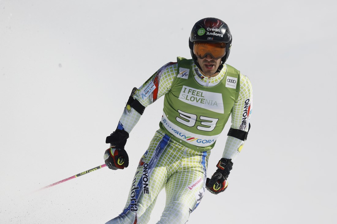 Histórico 17º lugar para el andorrano Joan Verdú en el gigante de Kranjska Gora