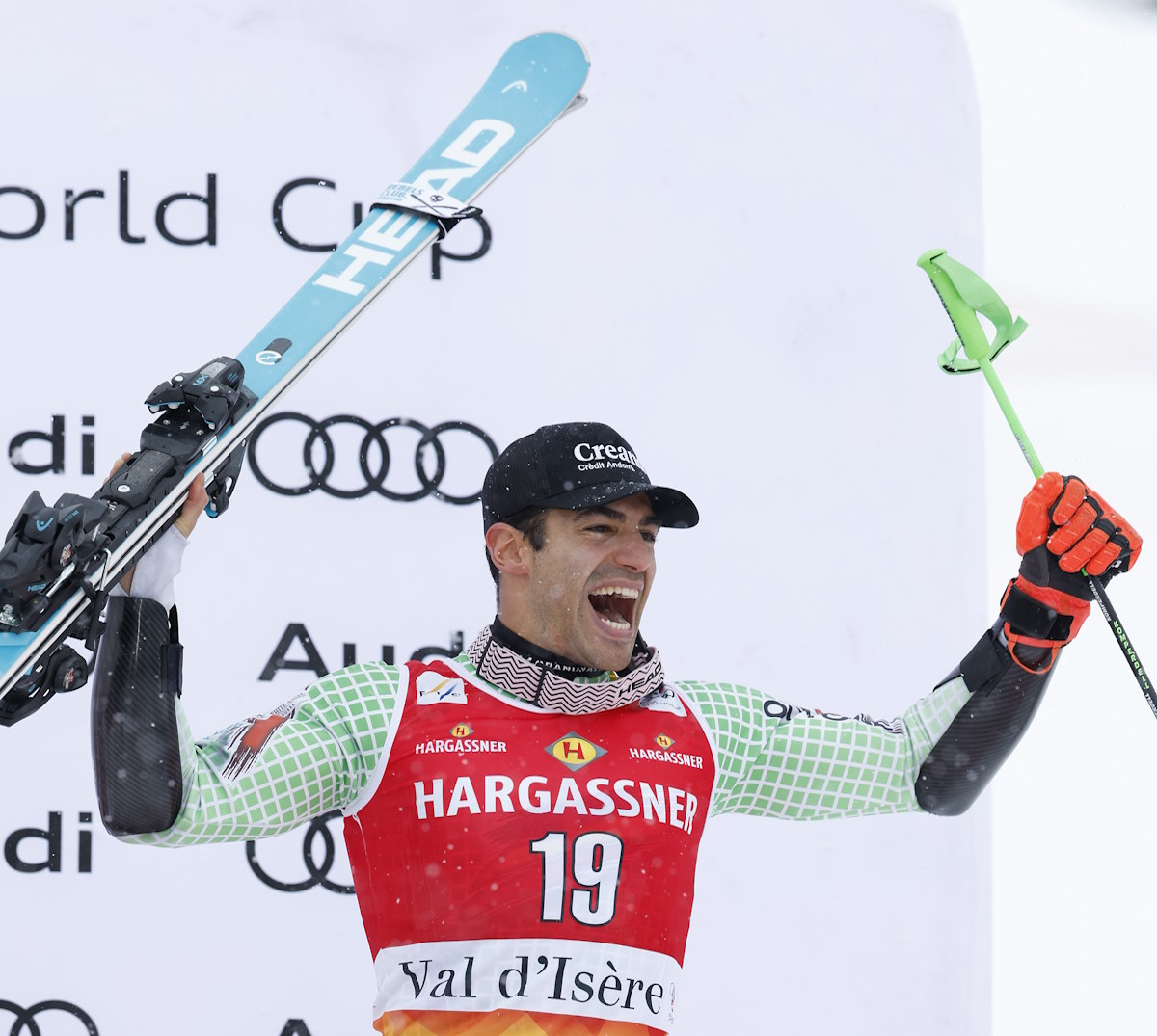 Joan Verdú hace historia: tercero en el gigante de la Copa del Mundo de Val d'Isère