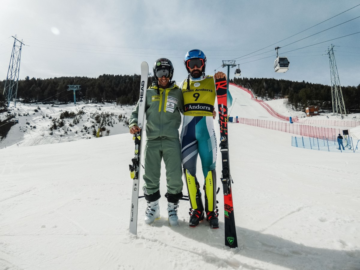 Joaquim Salarich y Joan Verdú suben al máximo el nivel del esquí alpino de los Pirineos