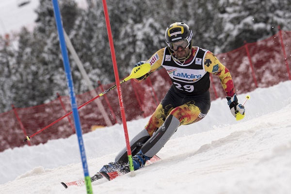 Joaquim Salarich de la RFEDI en La Molina. Oriol Molas Photo