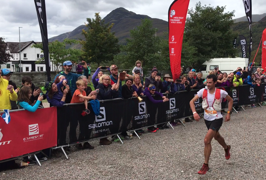 Kilian Jornet consigue la victoria y el récord en la Salomon Glen Coe Skyline