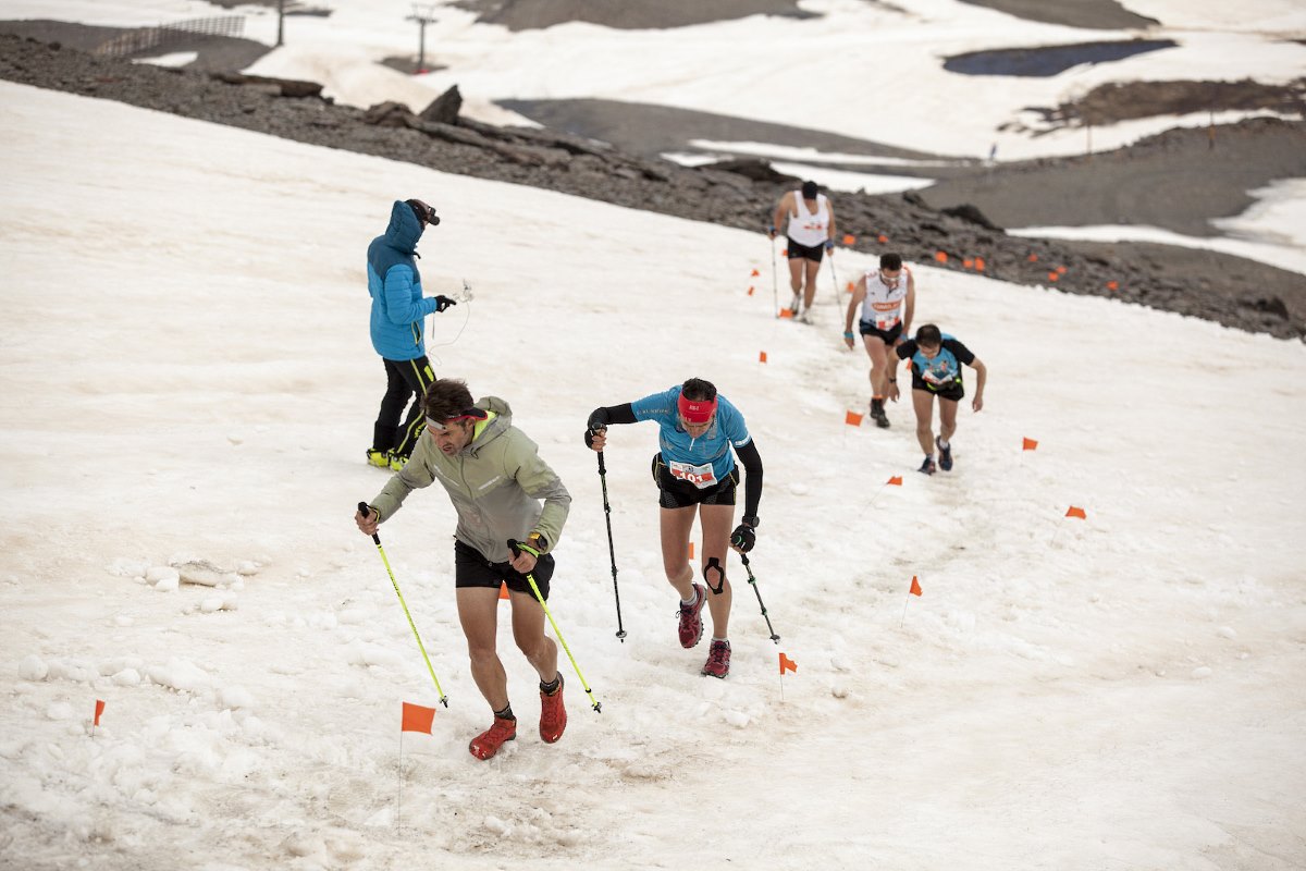 Antonio Herrera campeón de Andalucía en un KV de Sierra Nevada marcado por la nieve