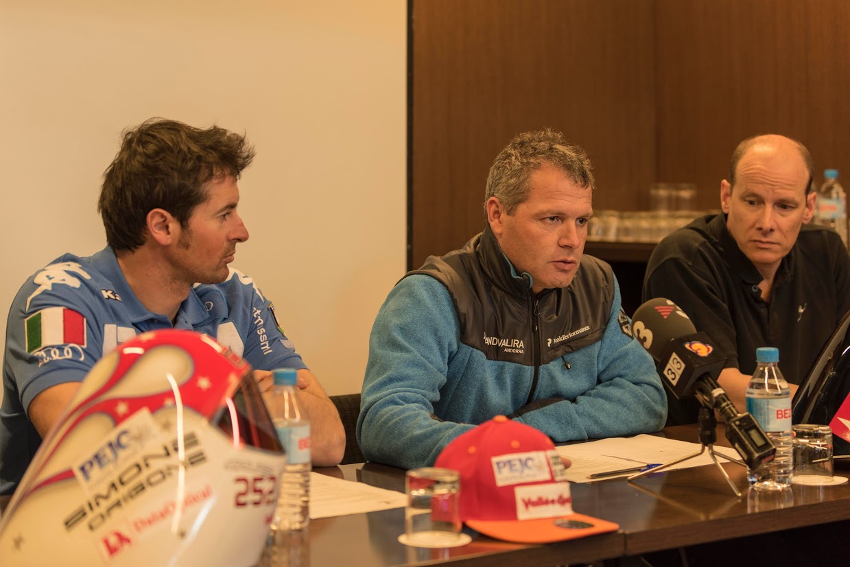 Presentación del Mundial del KL de Grandvalira 2015 en Barcelona