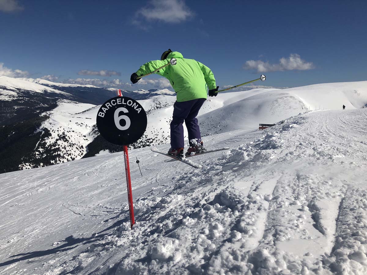 Un grupo ecologista pone el punto de mira a la pista Barcelona de La Molina