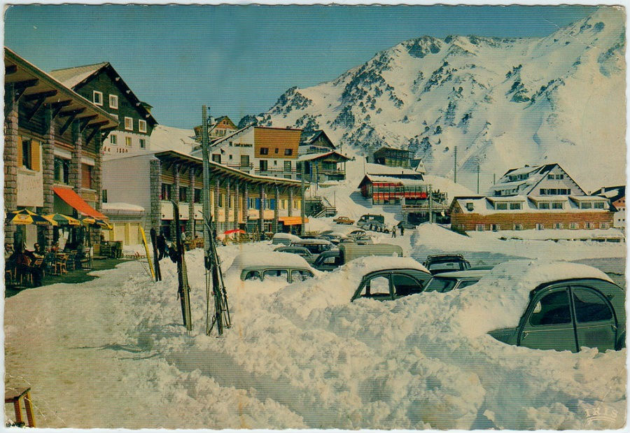 La Mongie en los años 60. Foto archivo