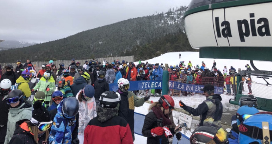 Un sábado complicado en las estaciones de La Molina y Masella