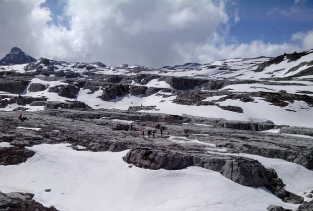 Los equipos de rescate encontraban al montañero que llevaba 5 días desaparecido. Foto: ©Gendarmerie des Pyrénées Atlantiques 