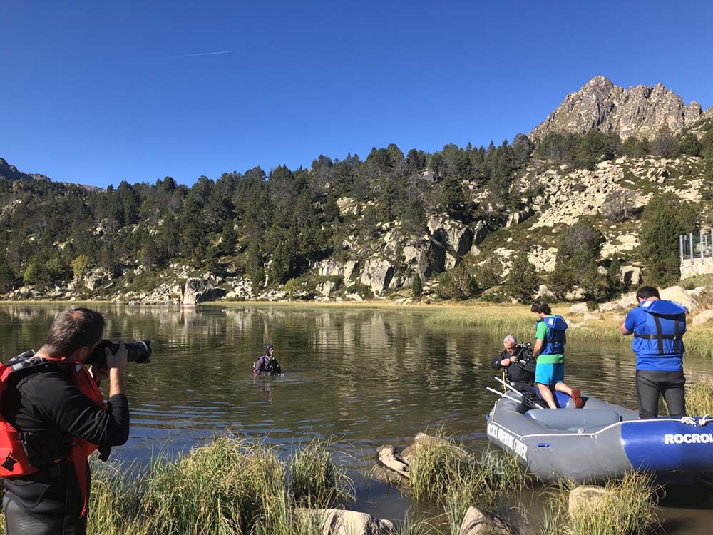 Pas de la Casa-Grau Roig destapa el cava sumergido durante un año en el lago de Pessons