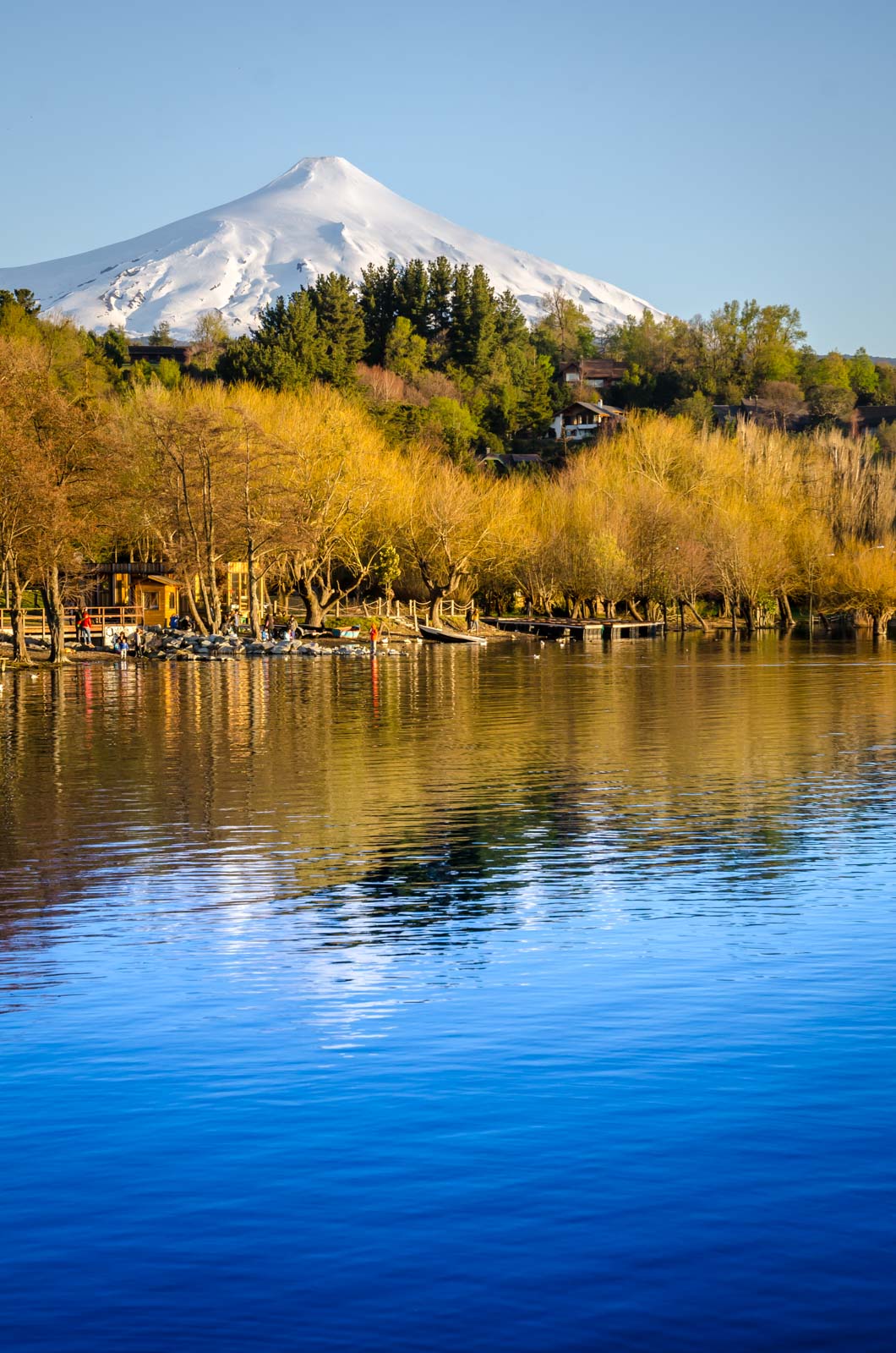 Volcán de Villarrica desde Pucón