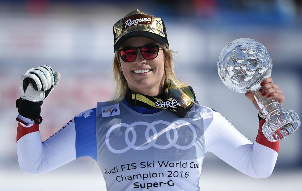 Lara Gut se lleva otro Globo de Cristal en el SG de St. Moritz 