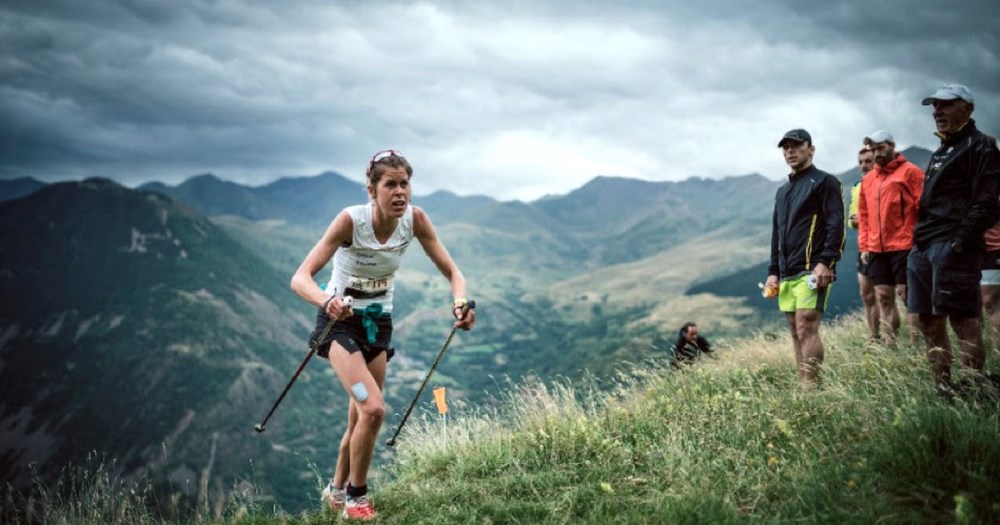 Laura Orgué, subcampeona del mundo del kilómetro vertical