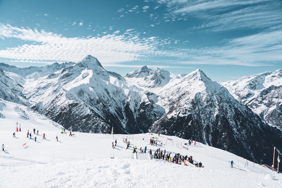 22 años de esquí gratis en Les 2 Alpes para los gemelos que nazcan el 22 de febrero del 22