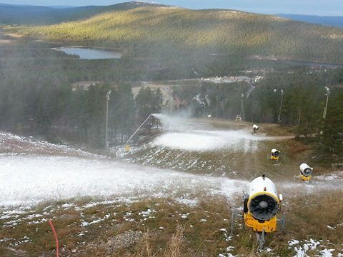 Las altas temperaturas obligan a cancelar los dos slaloms de Copa del Mundo en Levi