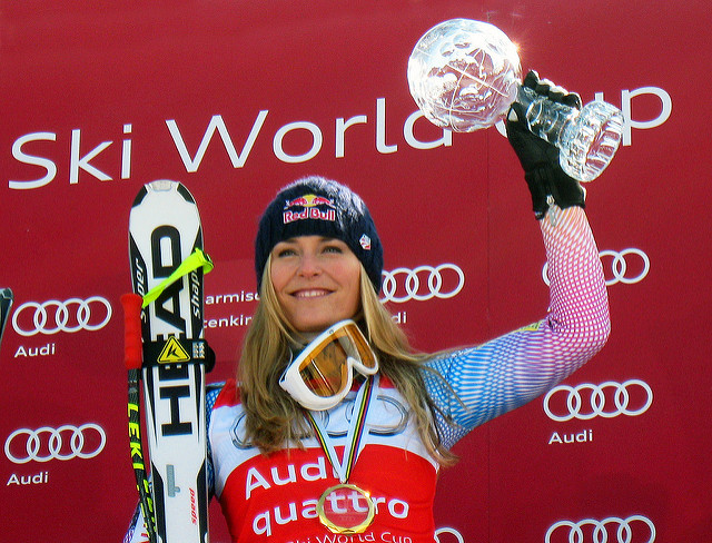 Lindsey Vonn se retira de la Copa del Mundo esta temporada