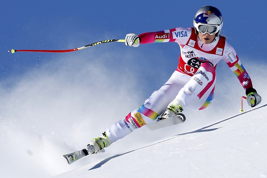 Lindsey Vonn entre los cuatro finalistas del Premio Princesa de Asturias de los Deportes 2016