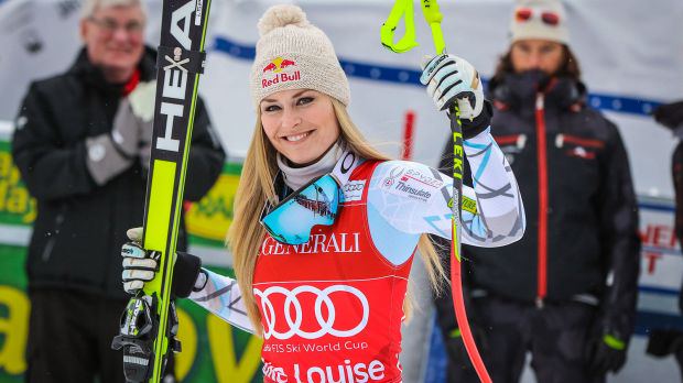 Lindsey Vonn vuelve a ganar el descenso de Lake Louise