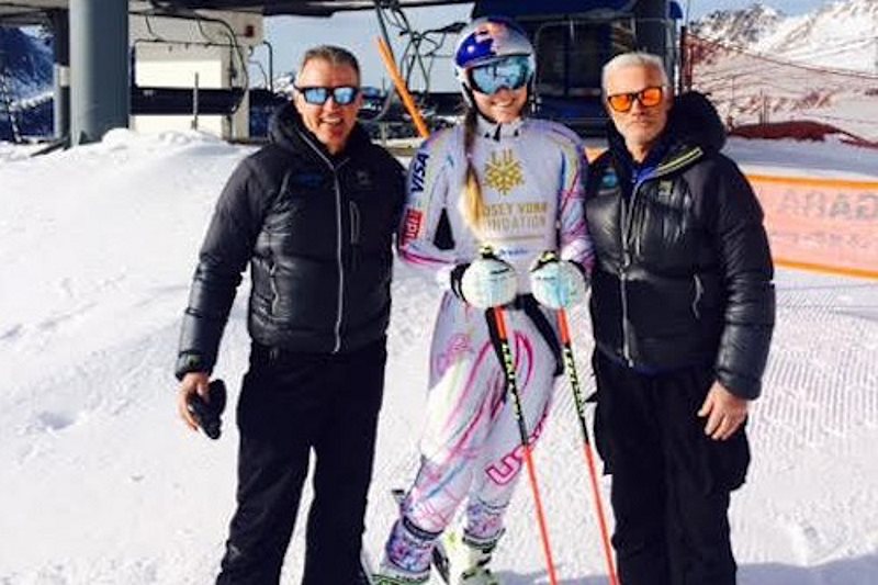 Lindsey Vonn se entrenará unos días con el equipo masculino italiano