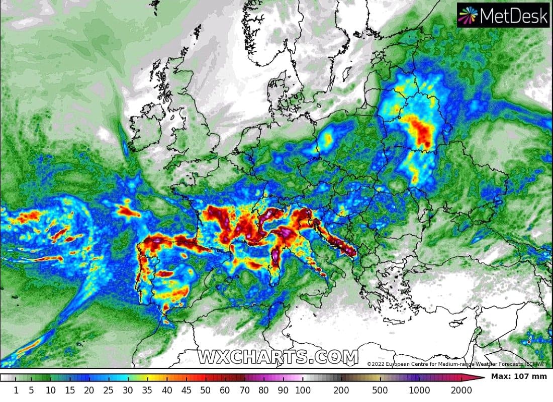 La primavera nos obsequia con nevadas y lluvias que desmienten los modelos de largo plazo