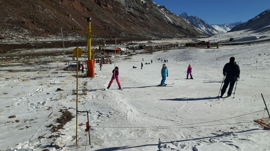 No se podrá esquiar en Los Puquios por falta de nieve 