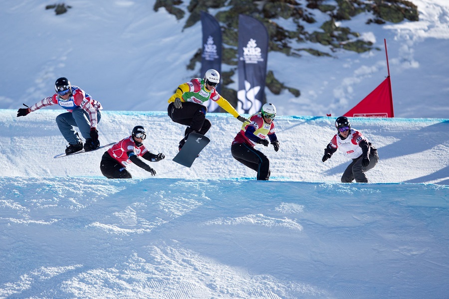 El equipo español de Snowboard Cross, a punto para Sochi