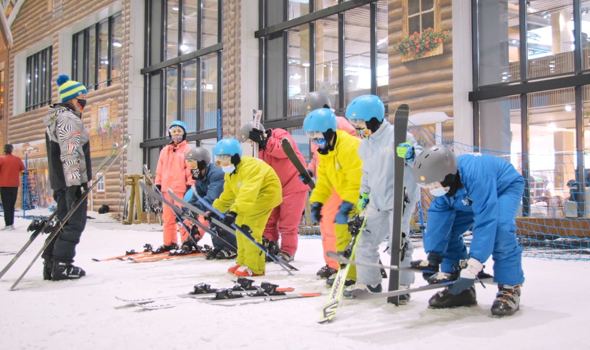 6.000 escolares esquiarán esta temporada en SnowZone por iniciativa de la Comunidad de Madrid