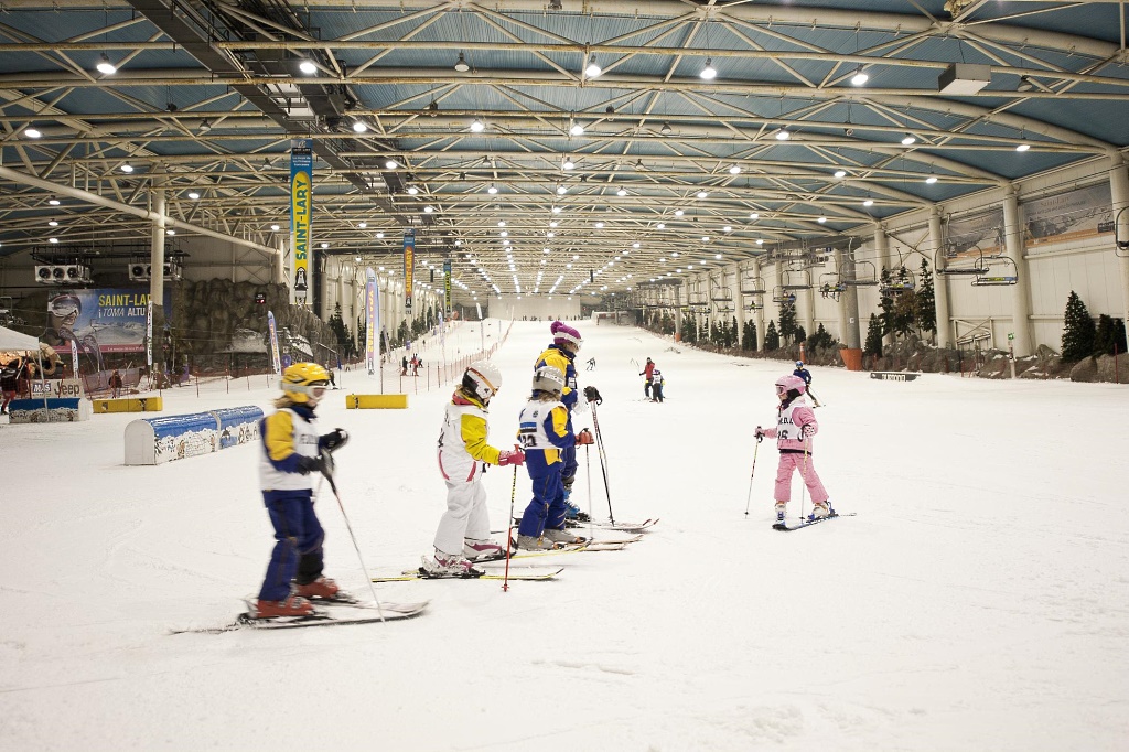 Empieza la operación verano en Madrid Snowzone